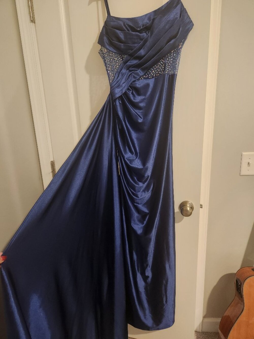 Say Yes to the Prom Dress Blue Dress